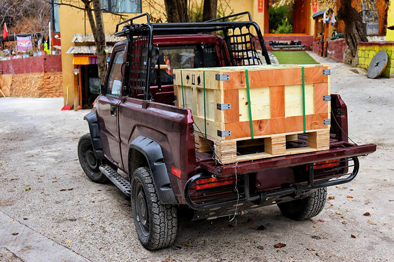 العلامة التجارية Misson New Electric Pickup للبيع New Energy Mini Truck Touring Party Pickup