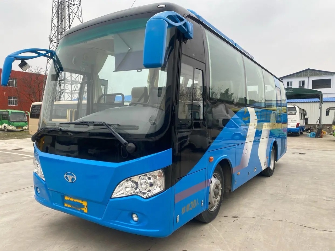 Daewoo Bus GDW6840 Yuchai Engine 30seats EURO V مكيف الهواء باب متأرجح خارجي