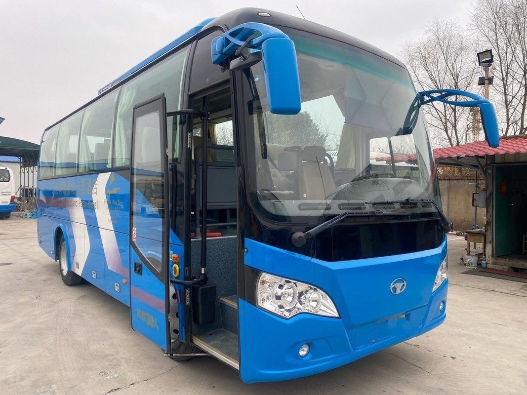 Daewoo Bus GDW6840 Yuchai Engine 30seats EURO V مكيف الهواء باب متأرجح خارجي