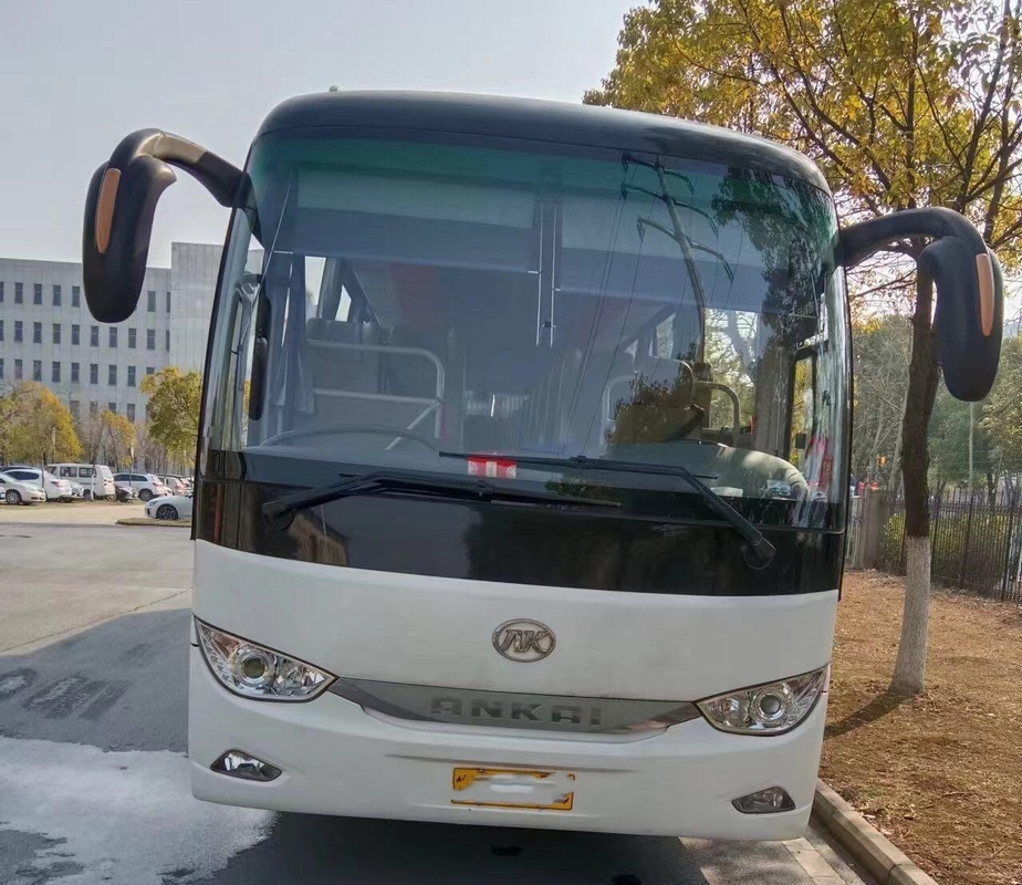 مستعملة حافلة مستعملة حافلة Yuchai Engine 50 مقعدًا أبواب مزدوجة Ankai HFF6129KDE5
