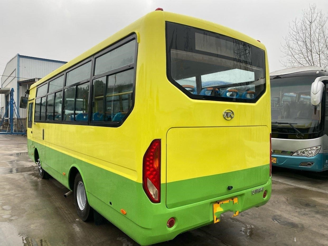 تستخدم حافلة اليد الثانية حافلة المدينة المستخدمة Ankai Bus HK6739 25seats Double Doors Front Engine