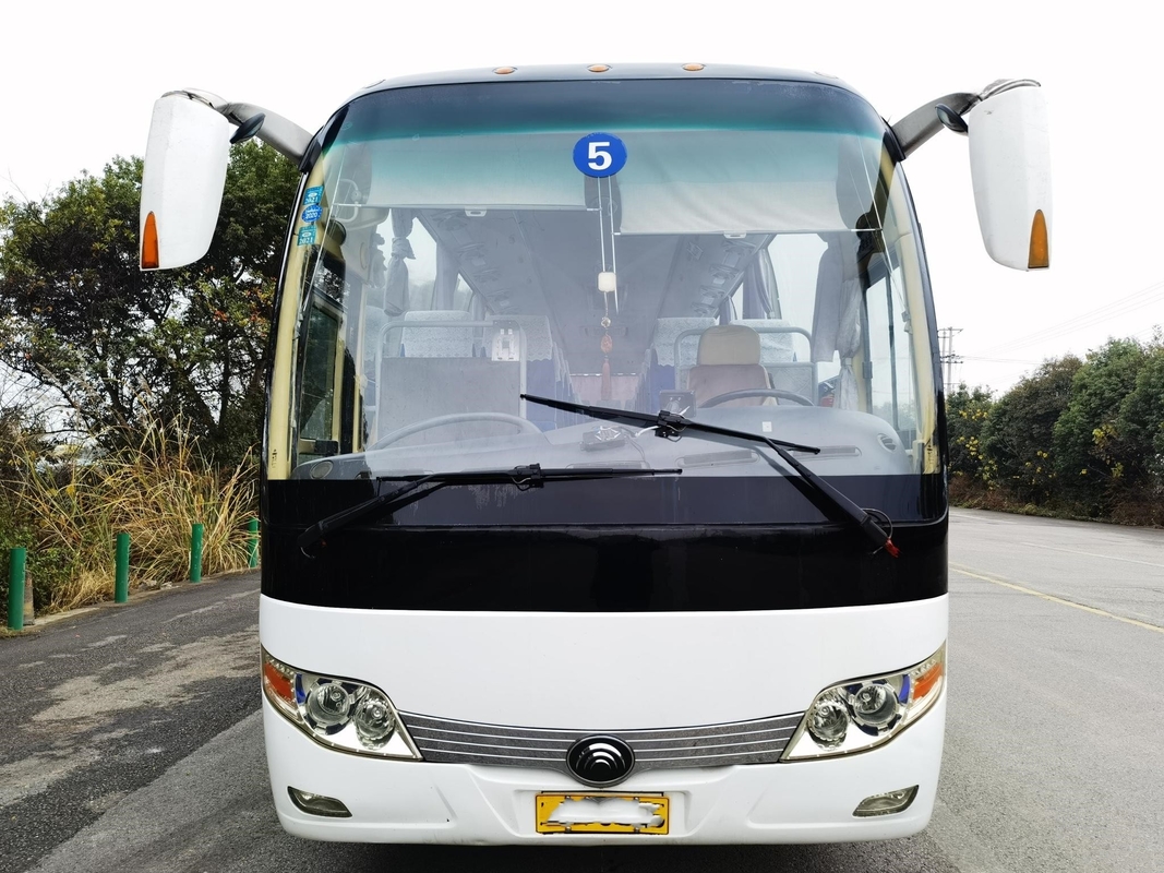Yutong مستعمل حافلة ZK6107HB محرك Yuchai للباب الأوسط تم تجديده في انبعاثات EURO IV