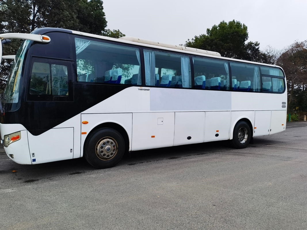 Yutong مستعمل حافلة ZK6107HB محرك Yuchai للباب الأوسط تم تجديده في انبعاثات EURO IV