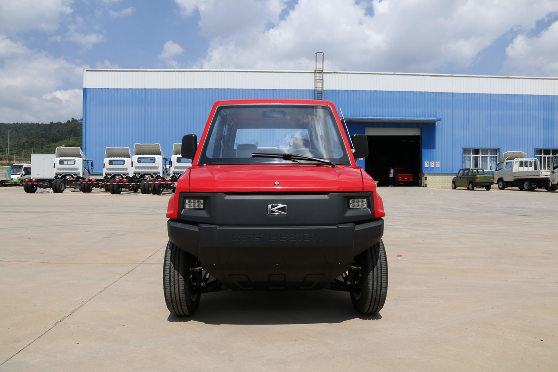 سيارة كهربائية صغيرة 4 نوافذ كهربائية جديدة Passaanger Pickup LHD / RHD دفع خلفي 4 مقاعد