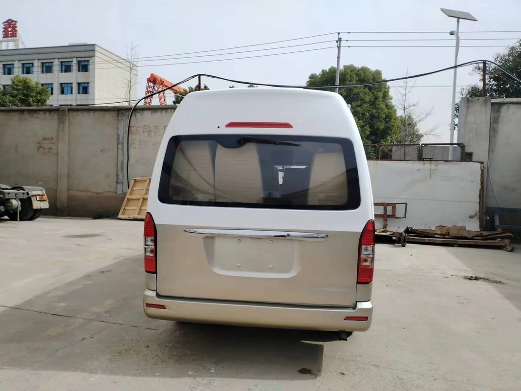 حافلة صغيرة رخيصة مستعملة 18 مقعدًا تستخدم Kinglong Hiace Bus Front Engine Vehicle TV