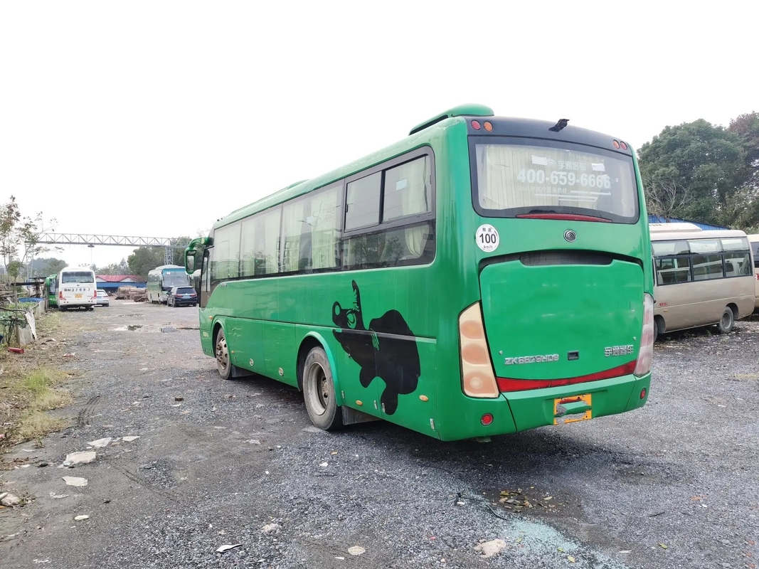 حافلة مستعملة وحافلة EURO IV Yuchai Engine 39 مقعدًا مستعملة Yutong حافلة ZK6879 نافذة الختم