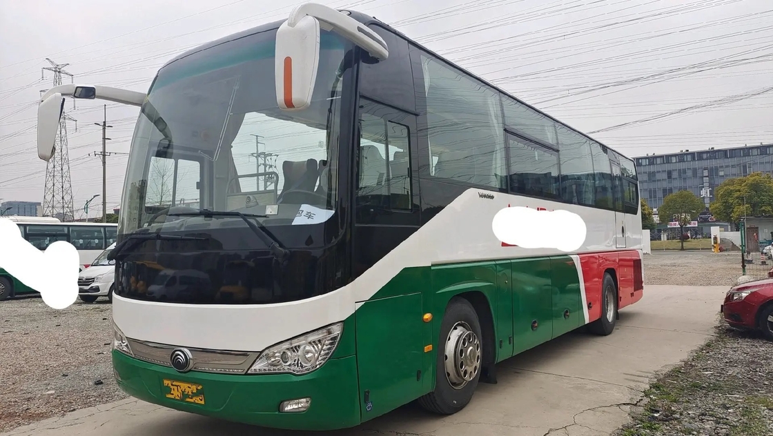 مدرب اليد الثانية 46 مقعدًا محرك Wechai 10 متر مكيف هواء باب واحد مستخدم Yutong ZK6109