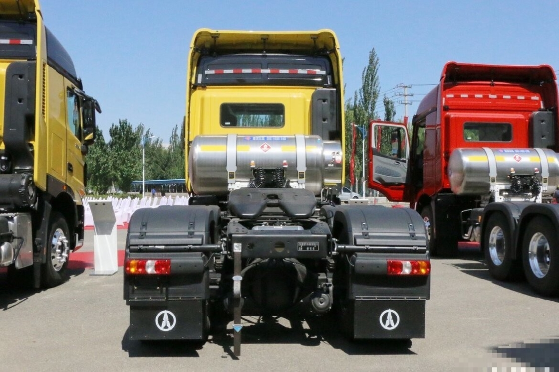 محرك LNG Weichai 460 حصان شاحنات النقل المستعملة بيبن جرار الحصان 6x4 يورو 6