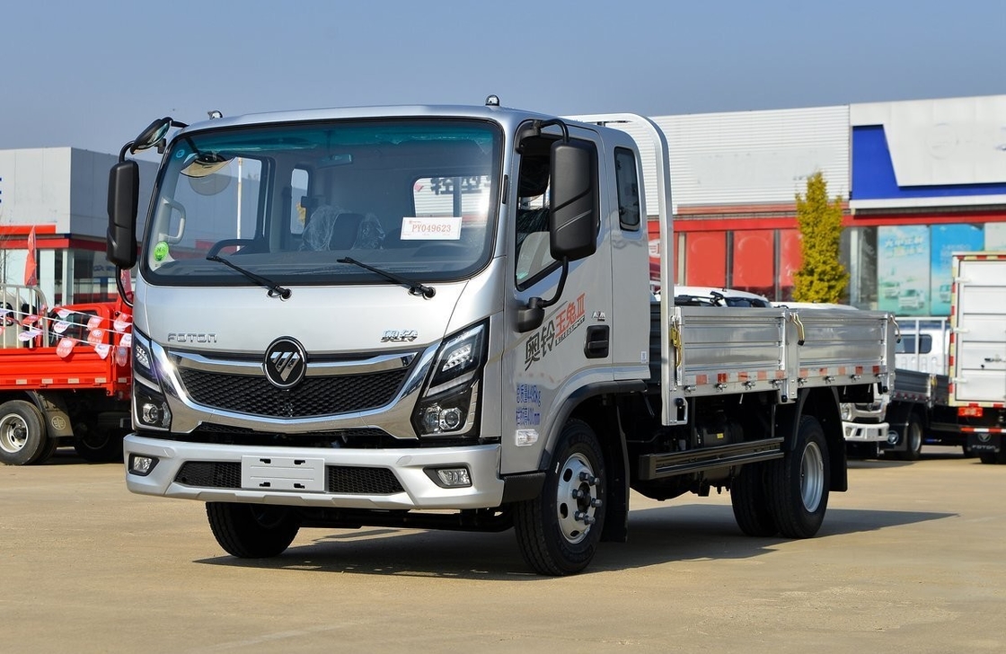 شاحنات فوتون الخفيفة الشاحنات التجارية المستعملة 4 * 2 وضع القيادة 158hp AMT الديزل