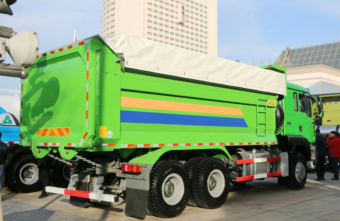 شاحنة قمامة للبيع SITRAK G7H 6 × 4 جديدة اليورو 5 انبعاثات التعدين النقل تحميل 30 طن