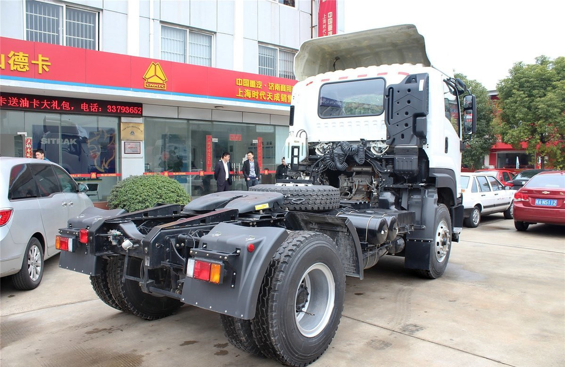 4x2 جرار شاحنة عجلة واحدة ISUZU محرك ديزل 350hp يورو 4 انبعاثات