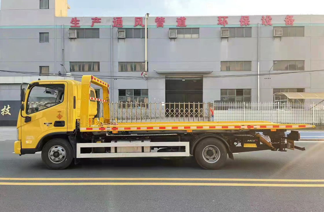 شاحنة محطمة جديدة فوتون 4 * 2 شاحنة سحب 3800mm قاعدة عجلات 3 طن القدرة على تحميل
