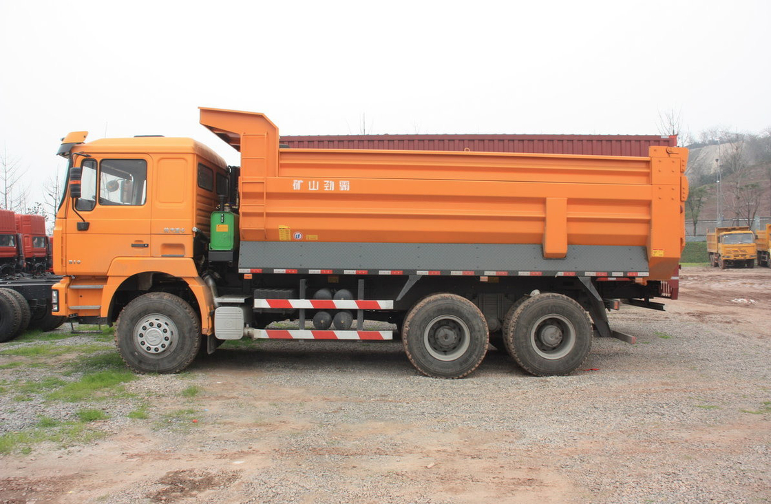 شاحنة قمامة 6 * 4 شاكمان F3000 إرو 3 310hp ويتشاي U-شكل صندوق تحميل 30 طن LHD&RHD