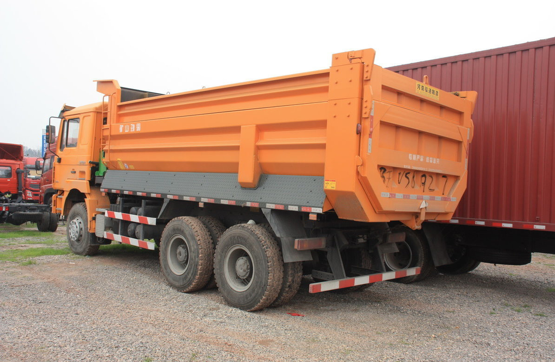 شاحنة قمامة 6 * 4 شاكمان F3000 إرو 3 310hp ويتشاي U-شكل صندوق تحميل 30 طن LHD&RHD