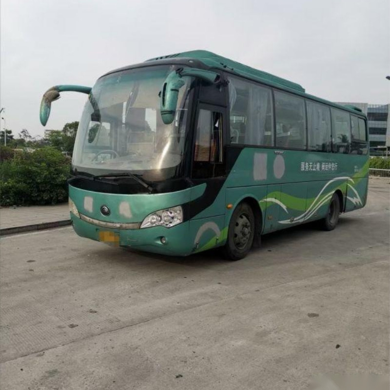 ZK6938H9 الأزرق يوتونغ تستخدم الحافلات 39 مقعد تستخدم حافلة رحلة 2010 سنة أداء رائع