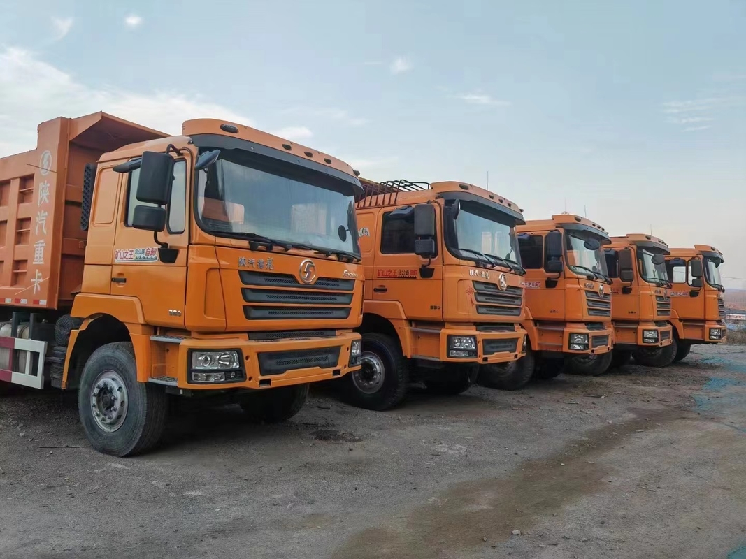 شاكمان F3000 شاحنة قمامة 6 * 4 عبء ثقيل حمولة 20-40 طن 2022 سنة 99٪ حالة جديدة