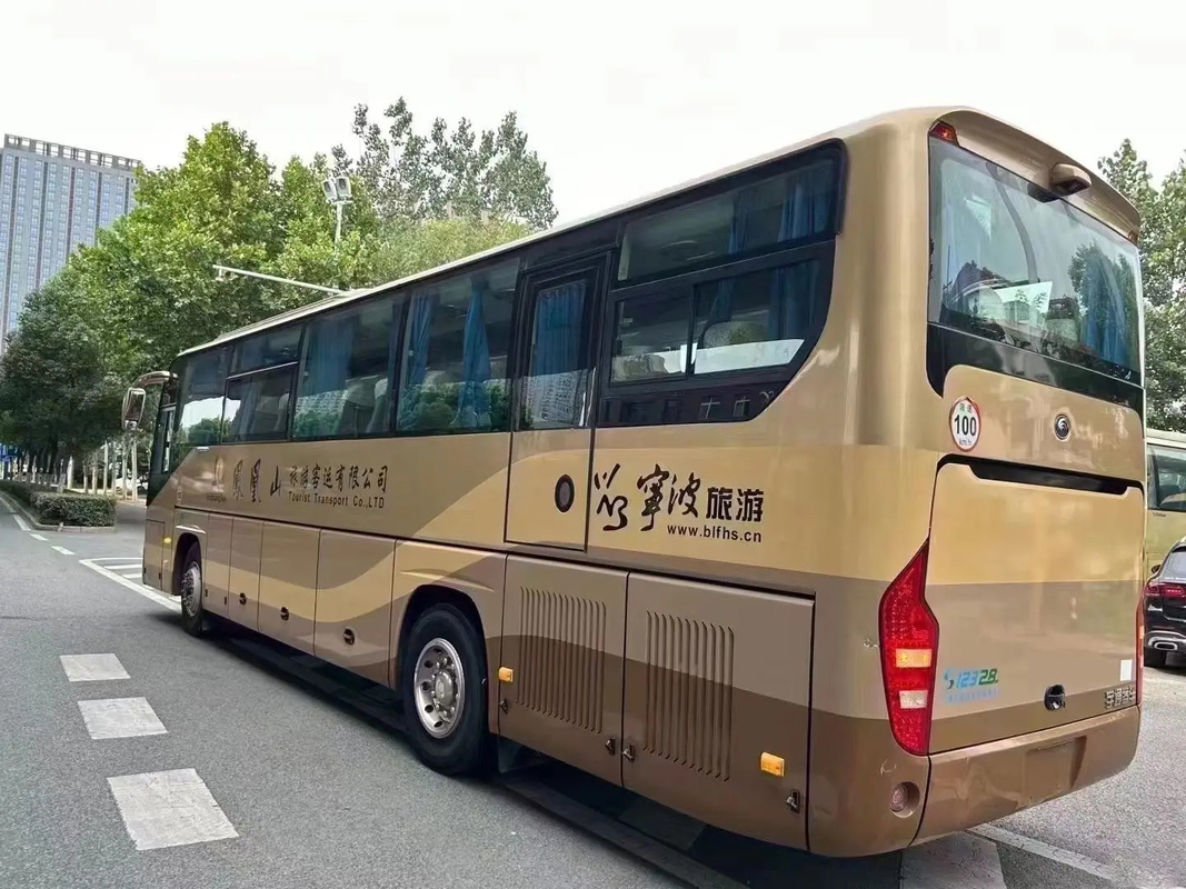 ZK6119 Yutong حافلة ركاب مستعملة / حافلة فاخرة ذات باب مزدوج ذات 53 مقعد