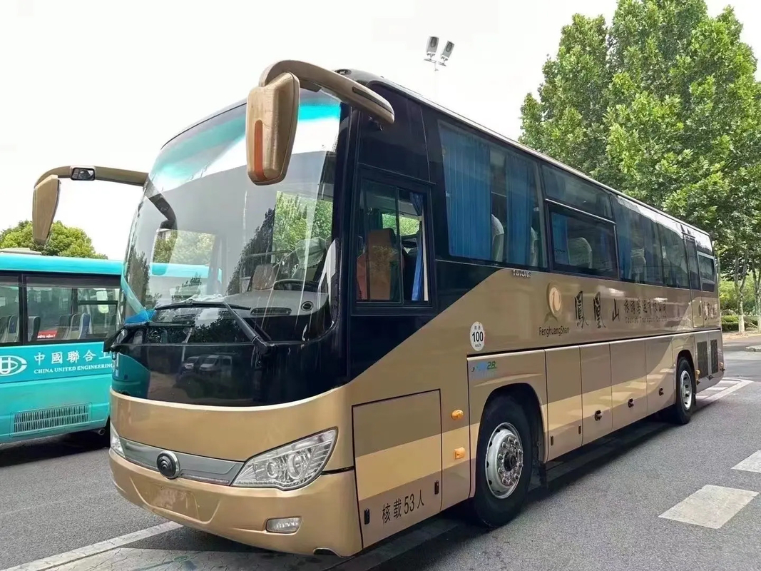 ZK6119 Yutong حافلة ركاب مستعملة / حافلة فاخرة ذات باب مزدوج ذات 53 مقعد