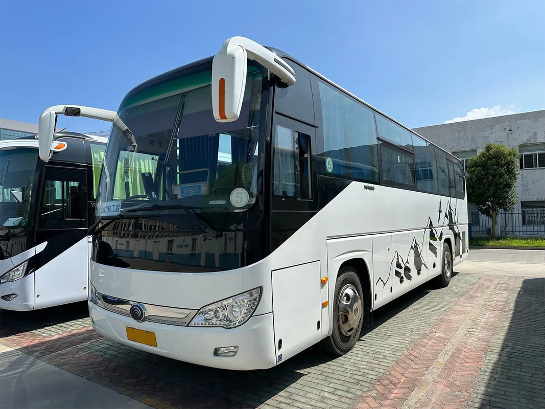 ZK6109 يوتونغ حافلة ركاب مستعملة / 49 مقعدة يسارية القيادة الحافلة الوطنية الفاخرة V
