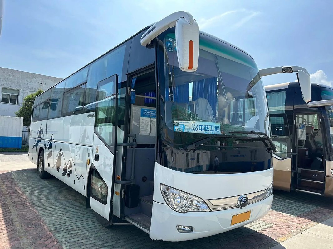 ZK6109 يوتونغ حافلة ركاب مستعملة / 49 مقعدة يسارية القيادة الحافلة الوطنية الفاخرة V