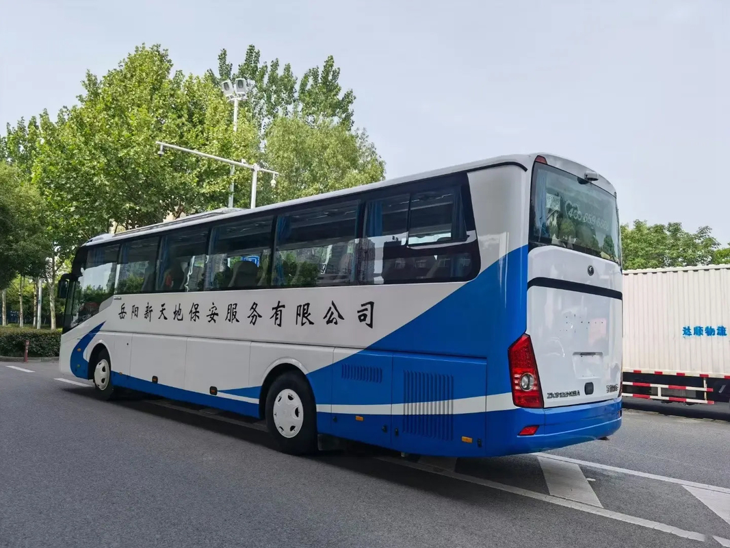 ZK6122 يوتونغ حافلة ركاب مستعملة / 59 مقعداً حافلة مزدوجة الأبواب ذات القيادة اليسرى يورو 4