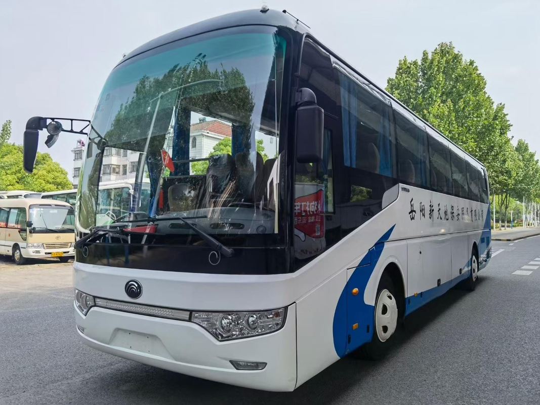 ZK6122 يوتونغ حافلة ركاب مستعملة / 59 مقعداً حافلة مزدوجة الأبواب ذات القيادة اليسرى يورو 4