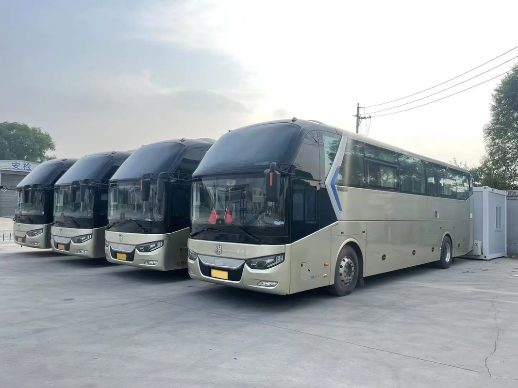 LCK6126 Zhongtong حافلة ركاب مستعملة 54 مقعدة باب مزدوج مقعد هوائي حافلة فاخرة ذات سعة كبيرة