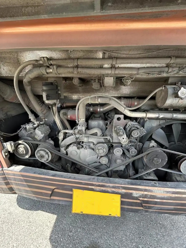 حافلة فاخرة مستعملة 39 مقعداً لون ذهبي يورو 4 محرك يوتشاي Golden Dragon Bus XML6907