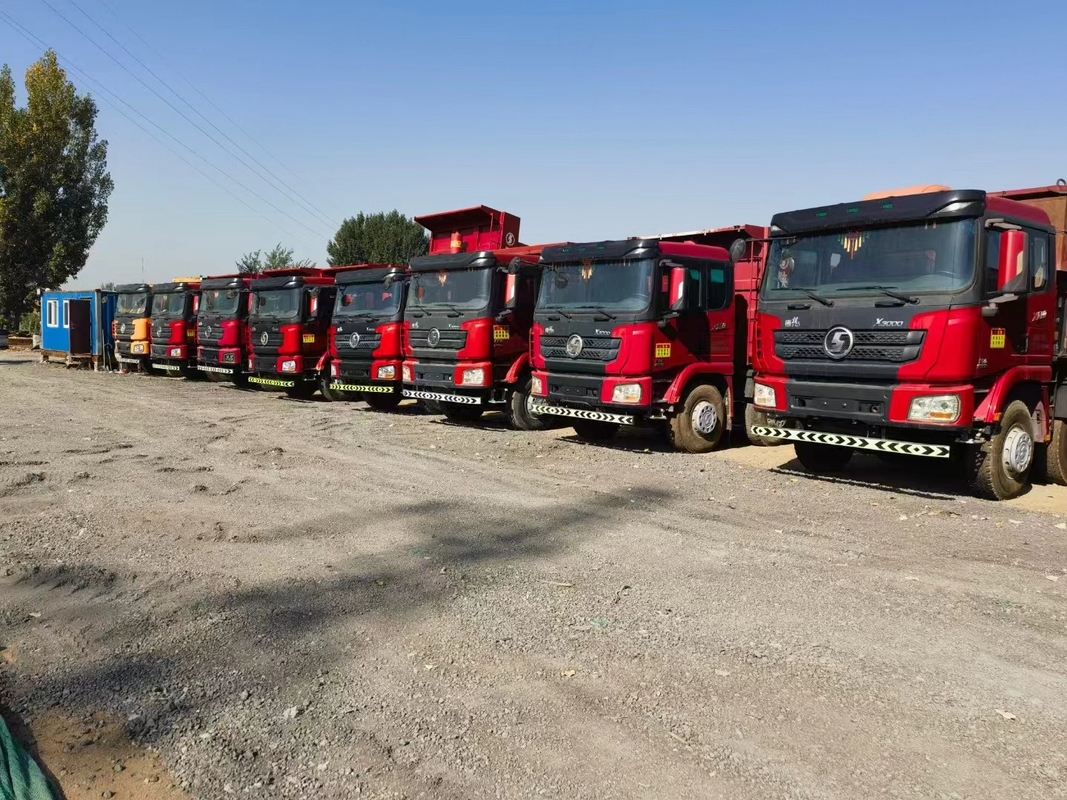 40 طن 8x4 شاحنة قمامة مستعملة 2021 سنة شاكمان X3000 نموذج الدرجة العالية ويتشاي 500 حصان