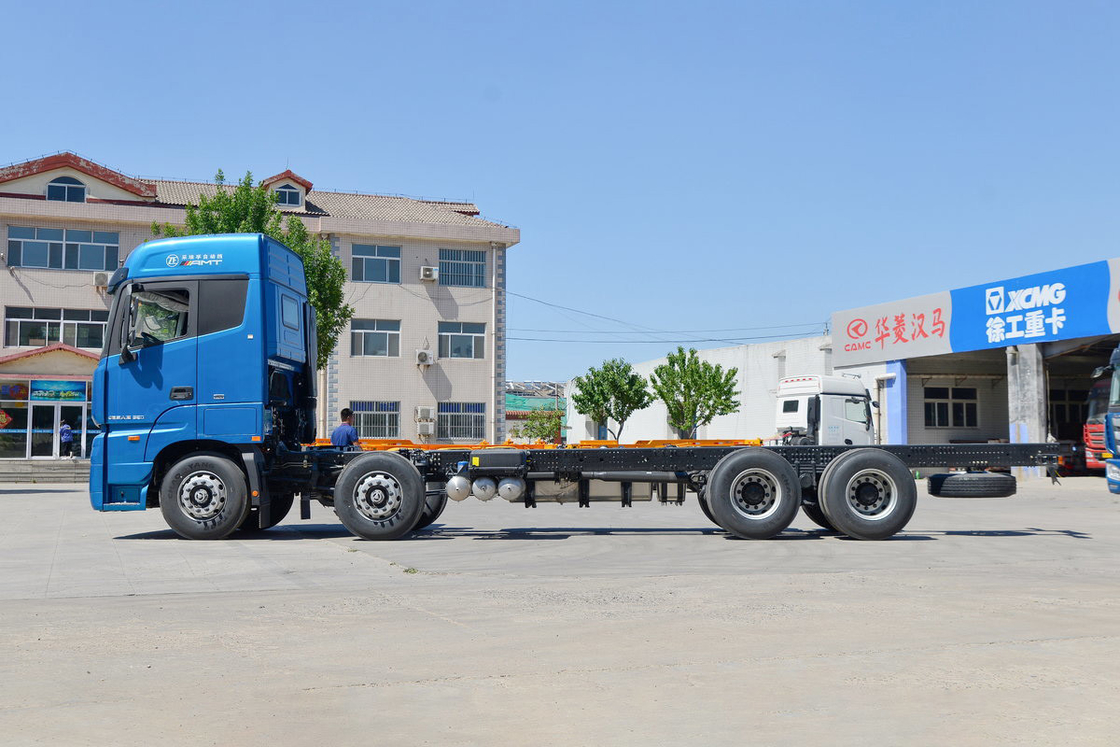 شاحنة فوتون أومن مقعد نصف صف 520HP 8X4 9.53m AMT شاسية شاحنة ناقل حركة آلي