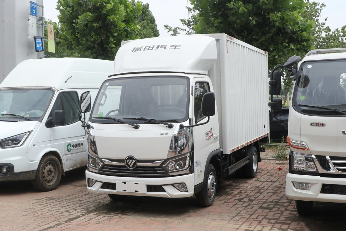 مكيف هواء جيد مقعد صف واحد 2.0L بنزين 144HP 4.17m فوتون فان شاحنة
