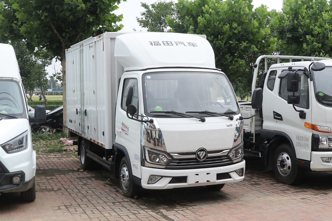 مكيف هواء جيد مقعد صف واحد 2.0L بنزين 144HP 4.17m فوتون فان شاحنة