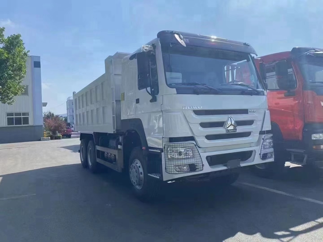 سينوتروك هوفو 6x4 شاحنة يورو 2 شاحنة قمامة واحدة النائمة 20-40 طن حمولة مفيدة الربيع الورق