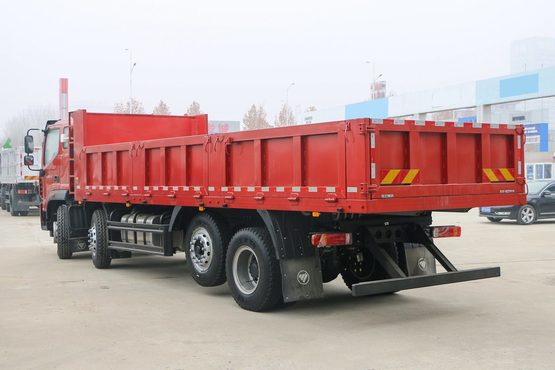 Ruiwo BJ3314 دونكي كونج ES7 يوتشاي محرك 270 حصان 8X2 10 سرعات حقيبة هوائية مقعد امتصاص الصدمات 7.2m فوتون شاحنة هدر
