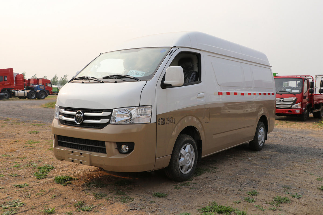 سيارة فوتون تجارية مستعملة فنجينغ جي 7 2020 الإصدار التجاري 160HP 2.4L البنزين 10 مقاعد حافلة السقف العالي