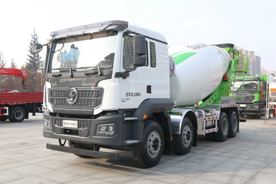 ديلونغ سيارة شاحنة ثقيلة ديلونغ M3000s 350HP 8X4 7.89m3 شاحنة خلاط الخرسانة شانشي