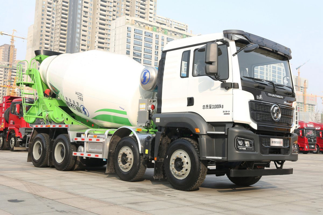 ديلونغ سيارة شاحنة ثقيلة ديلونغ M3000s 350HP 8X4 7.89m3 شاحنة خلاط الخرسانة شانشي