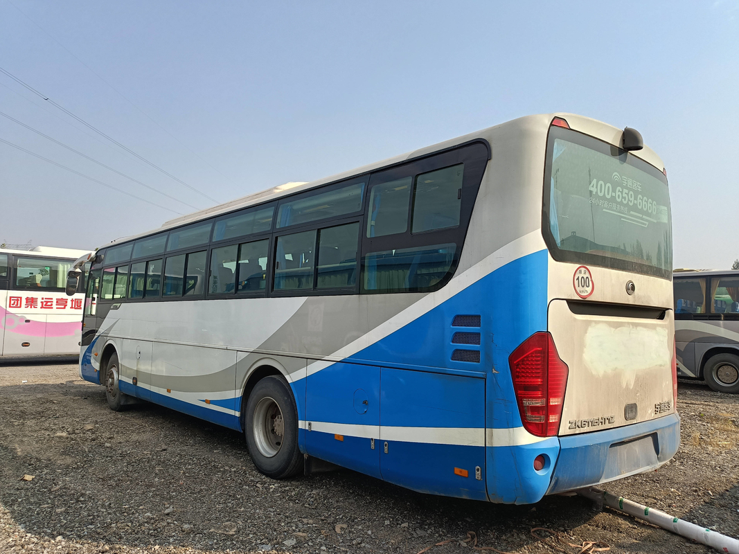 استخدام الحافلات في إفريقيا Youngtong ZK6115 باب مزدوج نافذة متنقلة 47 مقعد محرك الديزل A / C