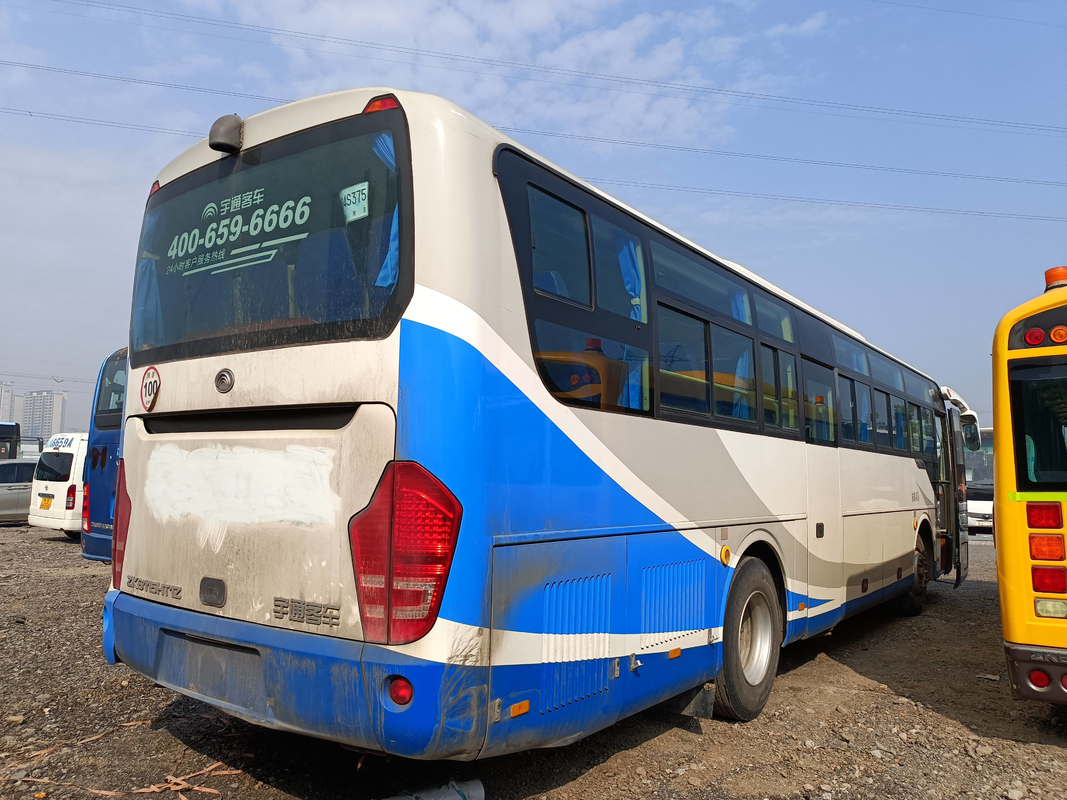 استخدام الحافلات في إفريقيا Youngtong ZK6115 باب مزدوج نافذة متنقلة 47 مقعد محرك الديزل A / C