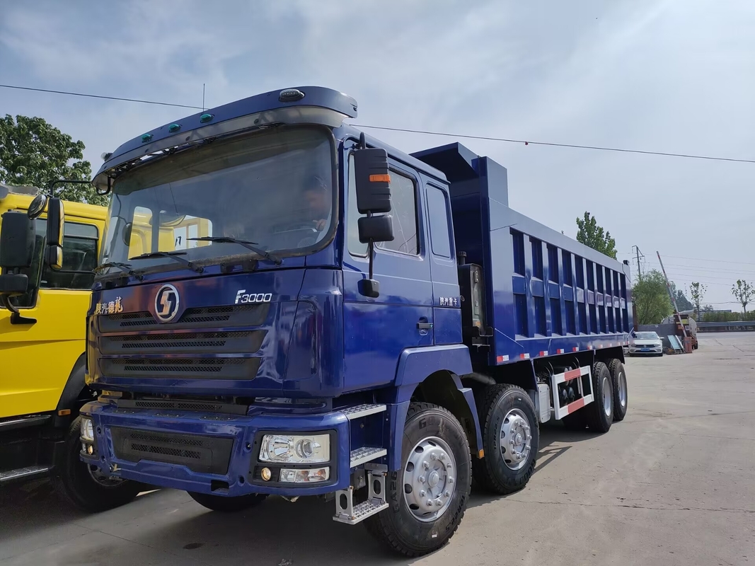 الشاحنة الثقيلة شاكمان F3000 30 طن 50 طن ويشاي 380 حصان يد ثانية مع تجديد