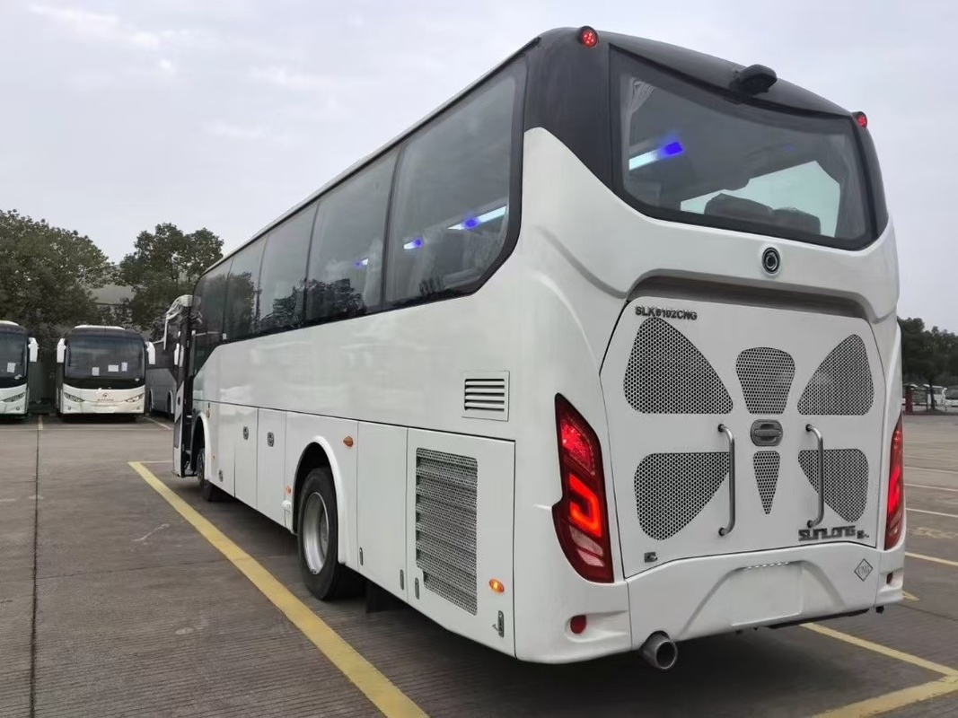 حافلة مدربة مستعملة 36 مقعد حافلة سونلونغ SLK6102 CNG محرك يوتشاي القيادة اليمنى استخدام في أفريقيا