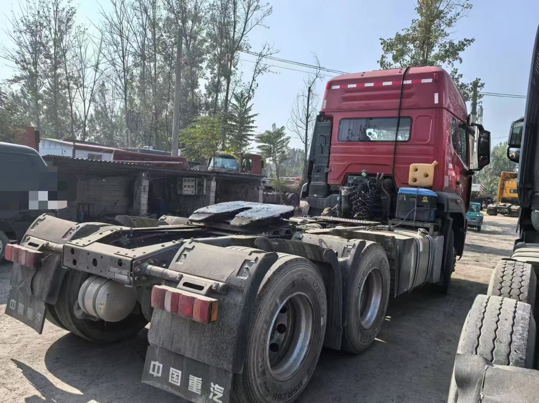 شاحنات جرار مستعملة رأس 10 إطارات سينوتروك هوهان N7G 2021 سنة مقطورة شاحنة رجل محرك 480 حصان