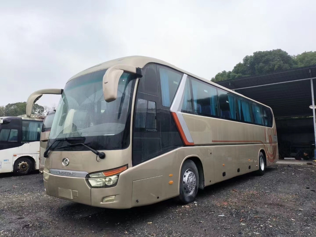 الحافلات مدرب 55 مقعد كينغلونغ الشمبانيا لون 53 مقعد XMQ6129 يورو 3 انبعاثات LHD&RHD