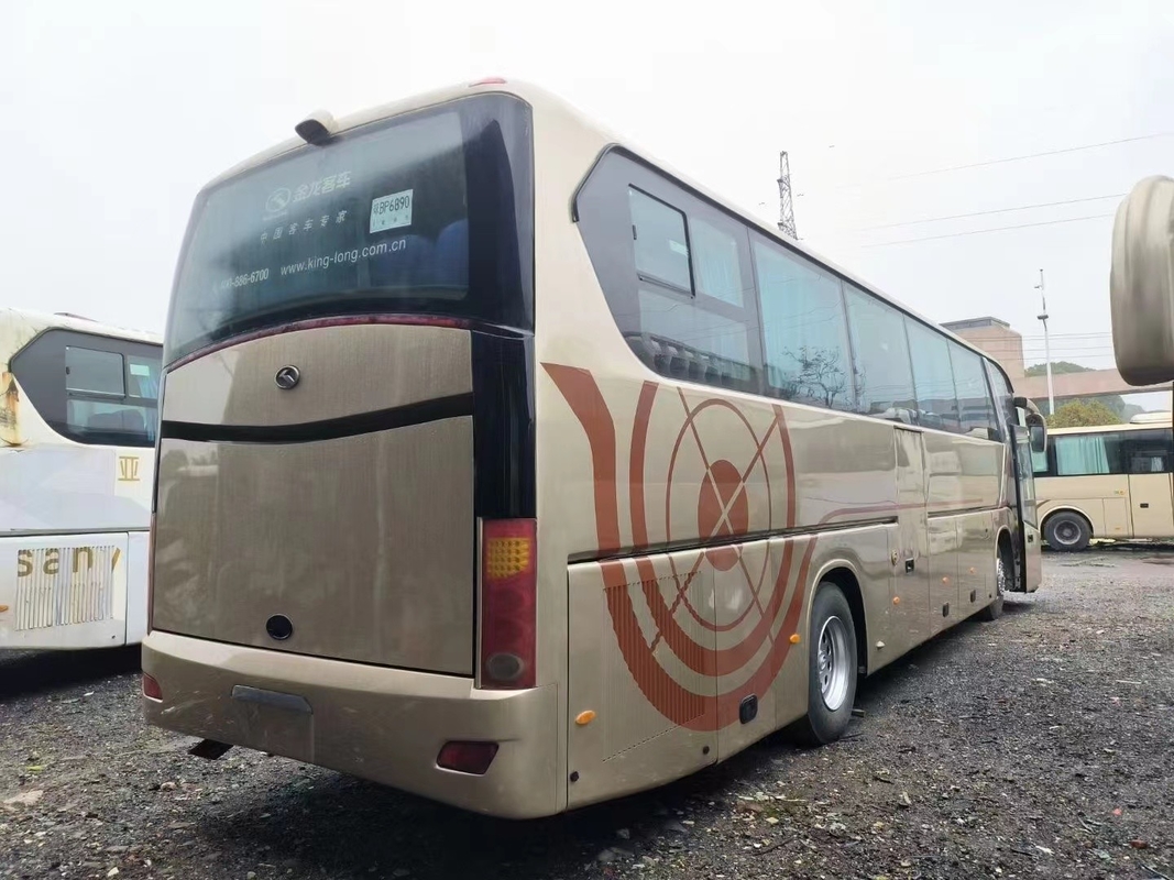 الحافلات مدرب 55 مقعد كينغلونغ الشمبانيا لون 53 مقعد XMQ6129 يورو 3 انبعاثات LHD&RHD