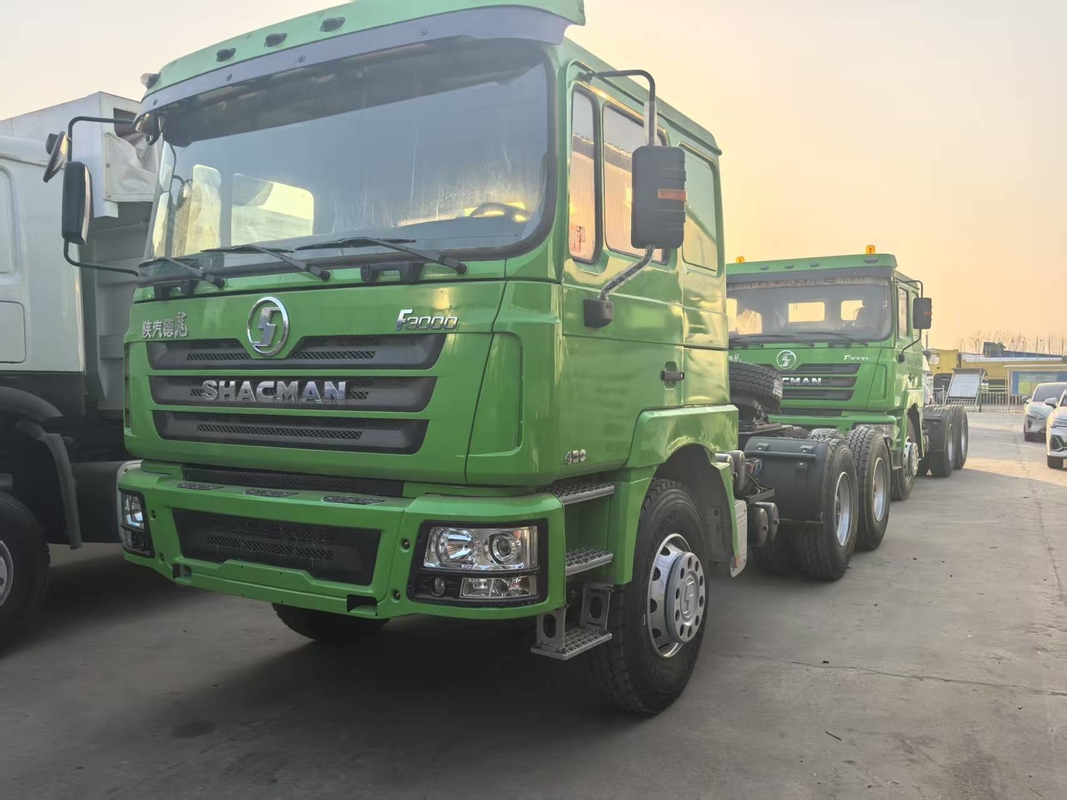 شاحنة شاكمان F3000 شاحنة قوية 380 حصان 6 * 4 وضع القيادة 10 الإطارات تعمل على طريق سيء