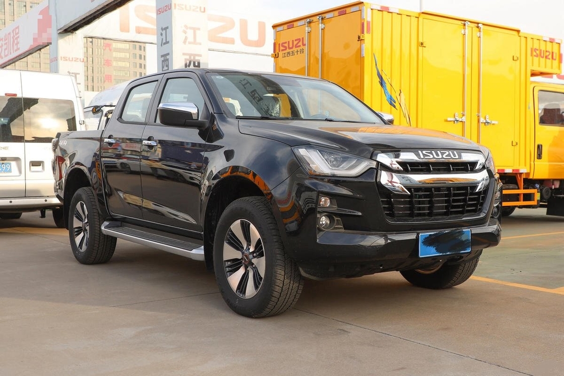 إيزوزو شاحنة بيكاب 2021 1.9T الديزل 4WD أوتوماتيكي كابينة مزدوجة الهيكل الدائم
