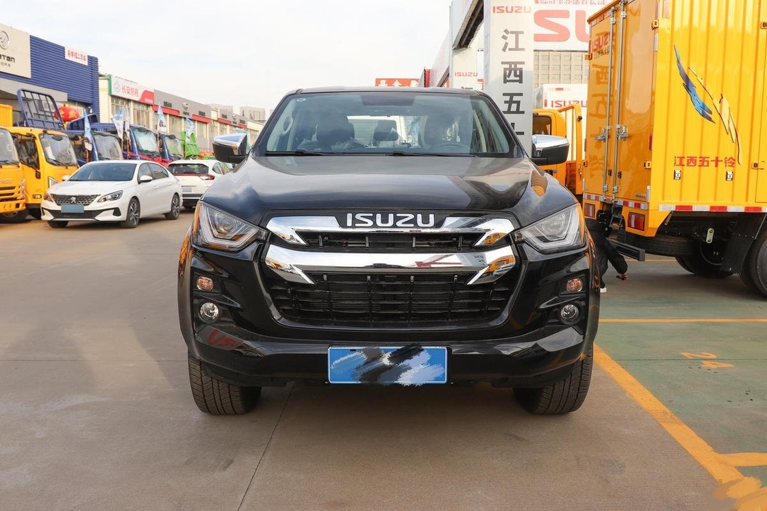 إيزوزو شاحنة بيكاب 2021 1.9T الديزل 4WD أوتوماتيكي كابينة مزدوجة الهيكل الدائم