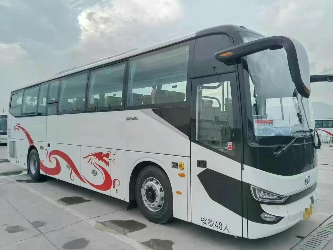 أرخص كينغ لونغ XMQ6112 حافلة مستعملة 310HP الديزل 48 مقعد 6 سرعات علبة التروس السريعة دائمة واسعة