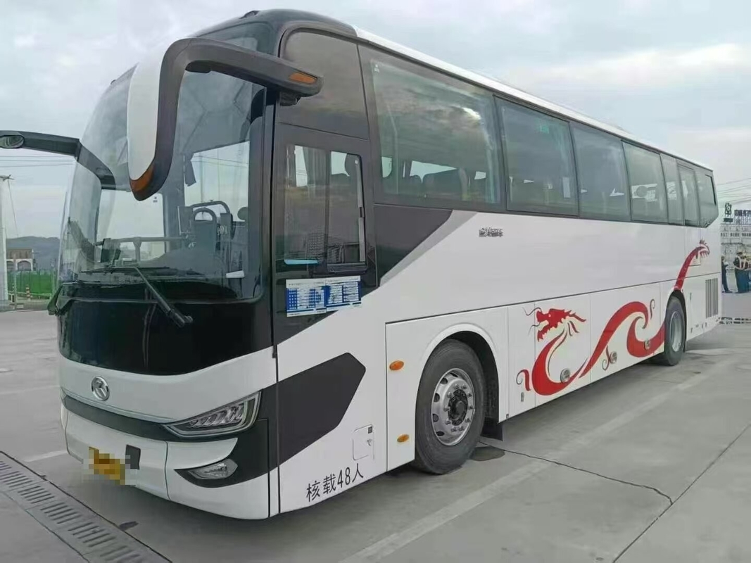 أرخص كينغ لونغ XMQ6112 حافلة مستعملة 310HP الديزل 48 مقعد 6 سرعات علبة التروس السريعة دائمة واسعة
