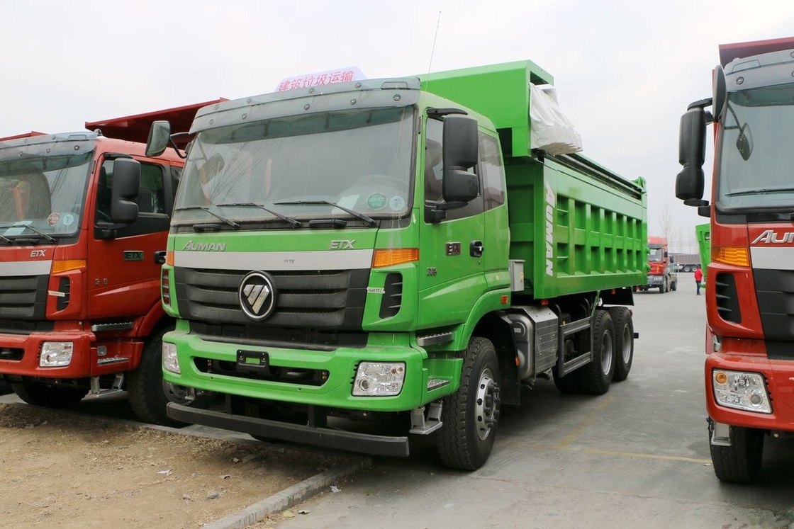 شاحنة قمامة ثقيلة من اليد الثانية فوتون أومن ETX 336hp 6 * 4 وضع القيادة شاحنة قمامة رخيصة تصدير إلى أفريقيا